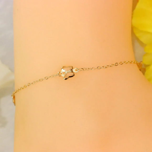 Minimalist Anklet, Sleek & Modern Design, Women’s Fashion, YC110326-A - Picture 10 of 10